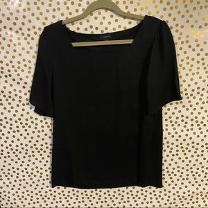 Ann Taylor Square Neck Blouse
